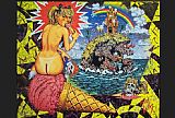 Robert Williams Island of Infantile Avarice painting